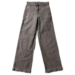 American Eagle Women's Utility Pants Sz‎ 2 Regular Pink Straight Leg Y2K Style